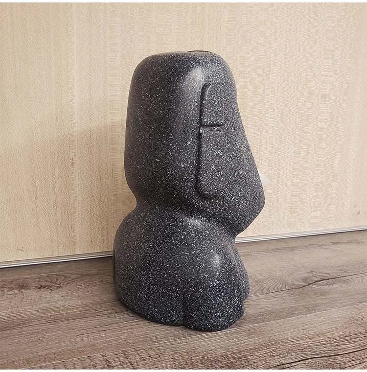 Statue moaï mouchoirs