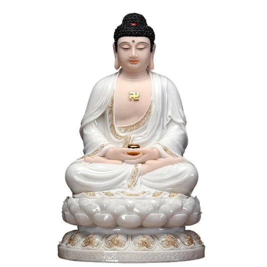 Statue Bouddha marbre