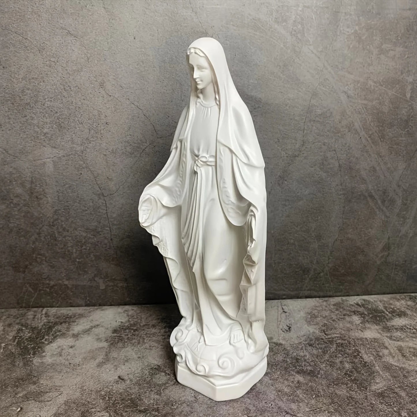 Statue Vierge Marie blanche