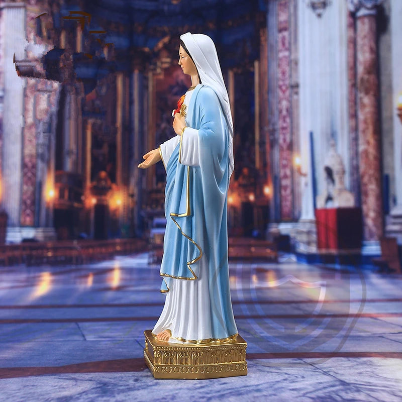 Statue Vierge Marie coeur immaculé
