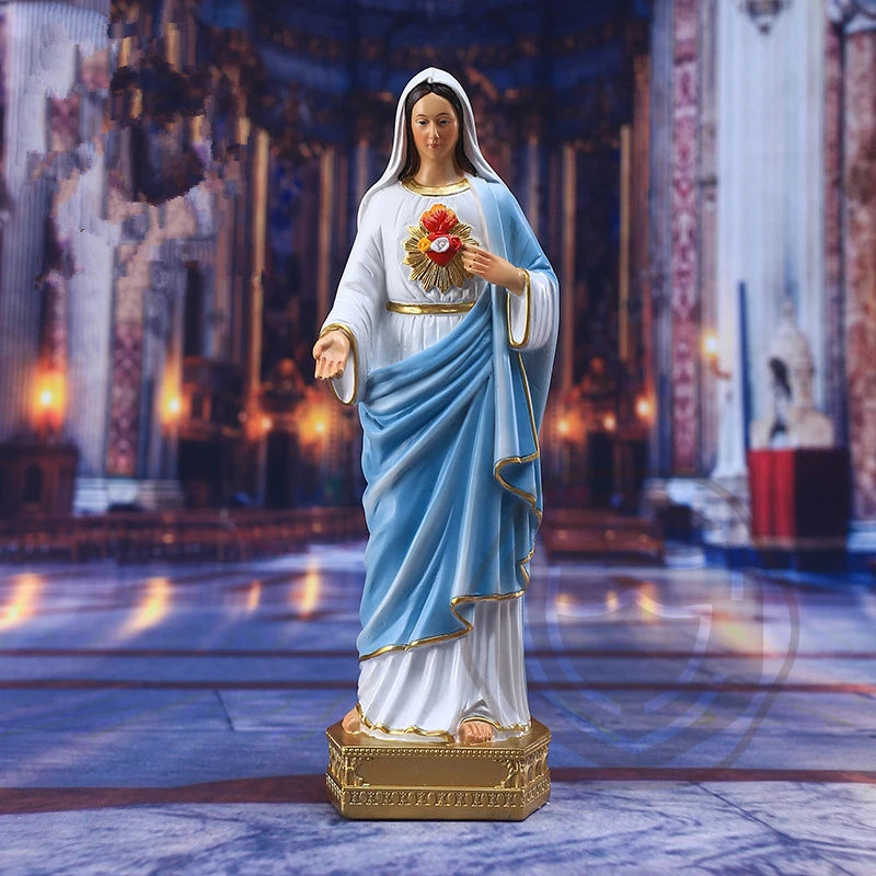 Statue Vierge Marie coeur immaculé