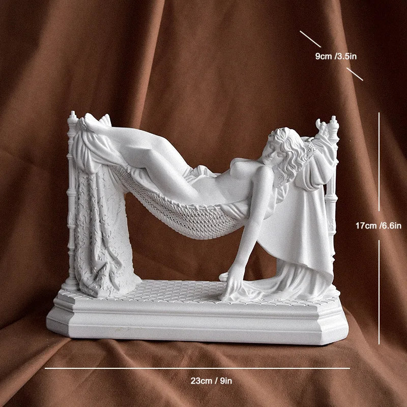 Statue Vénus allongée