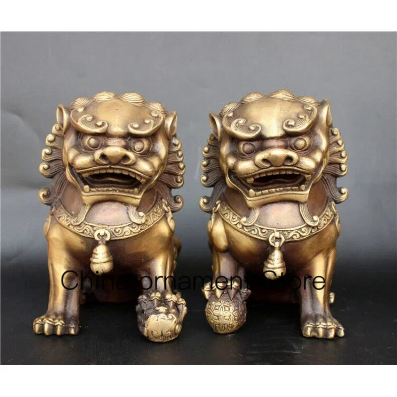 Statue chiens fu