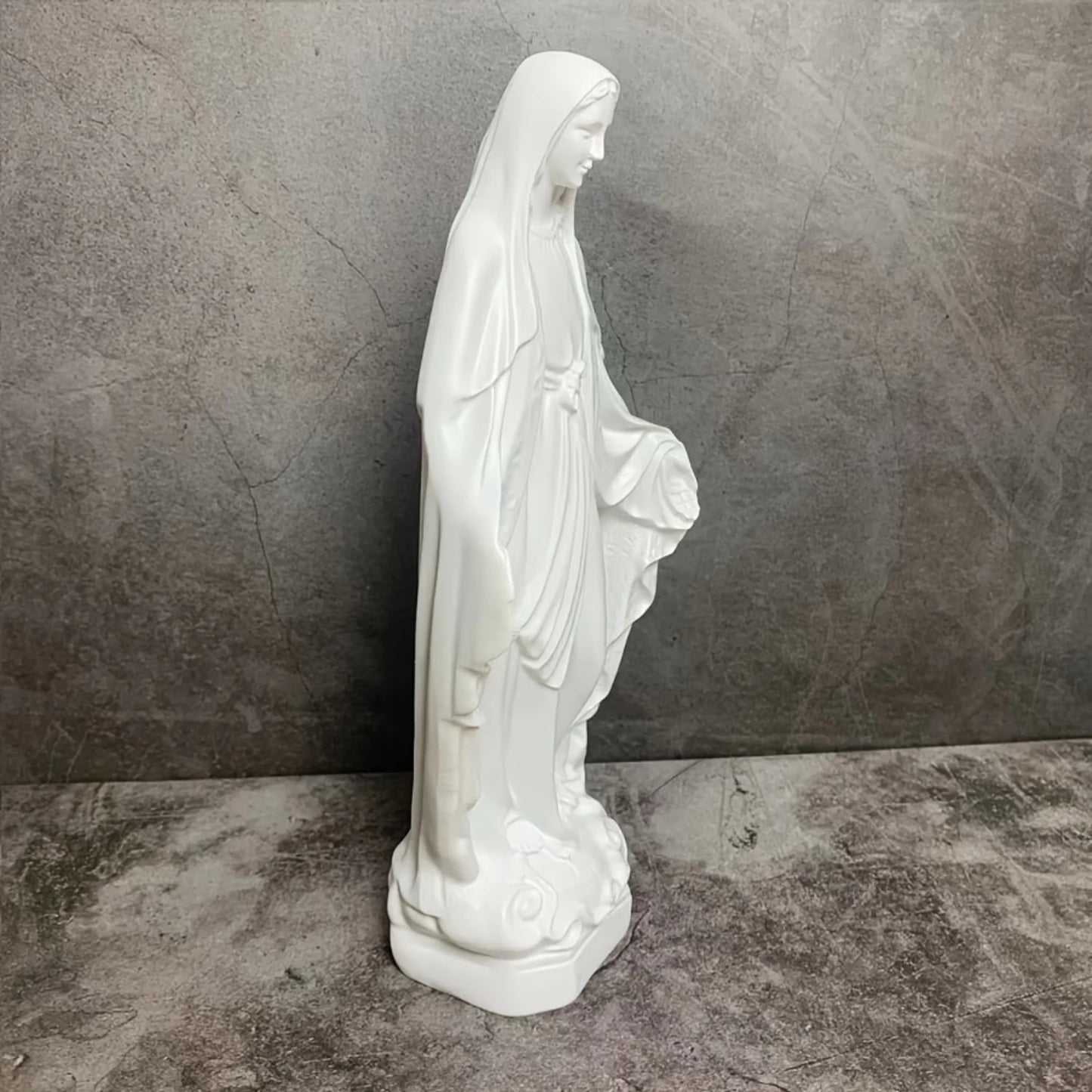 Statue Vierge Marie blanche