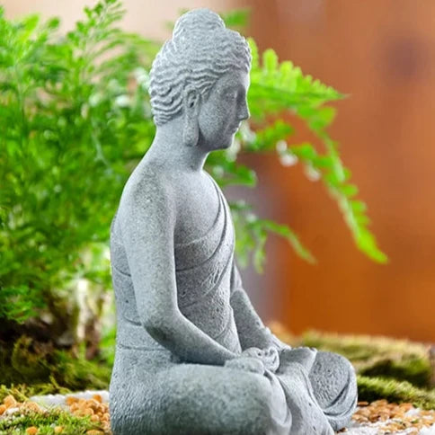 Statue Bouddha aquarium