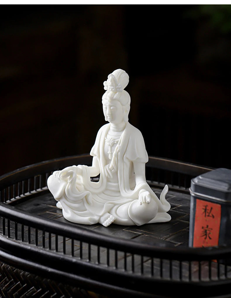 Statue Bouddha blanc