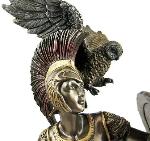 Statue Athéna guerrière