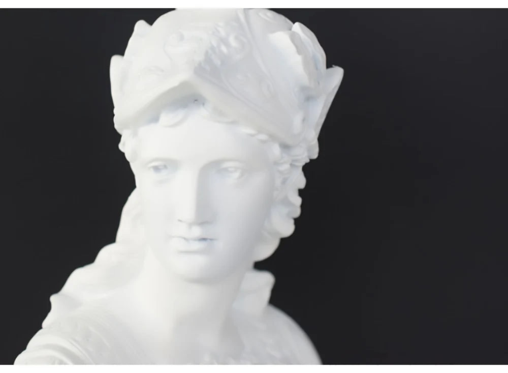 Statue Athéna blanche