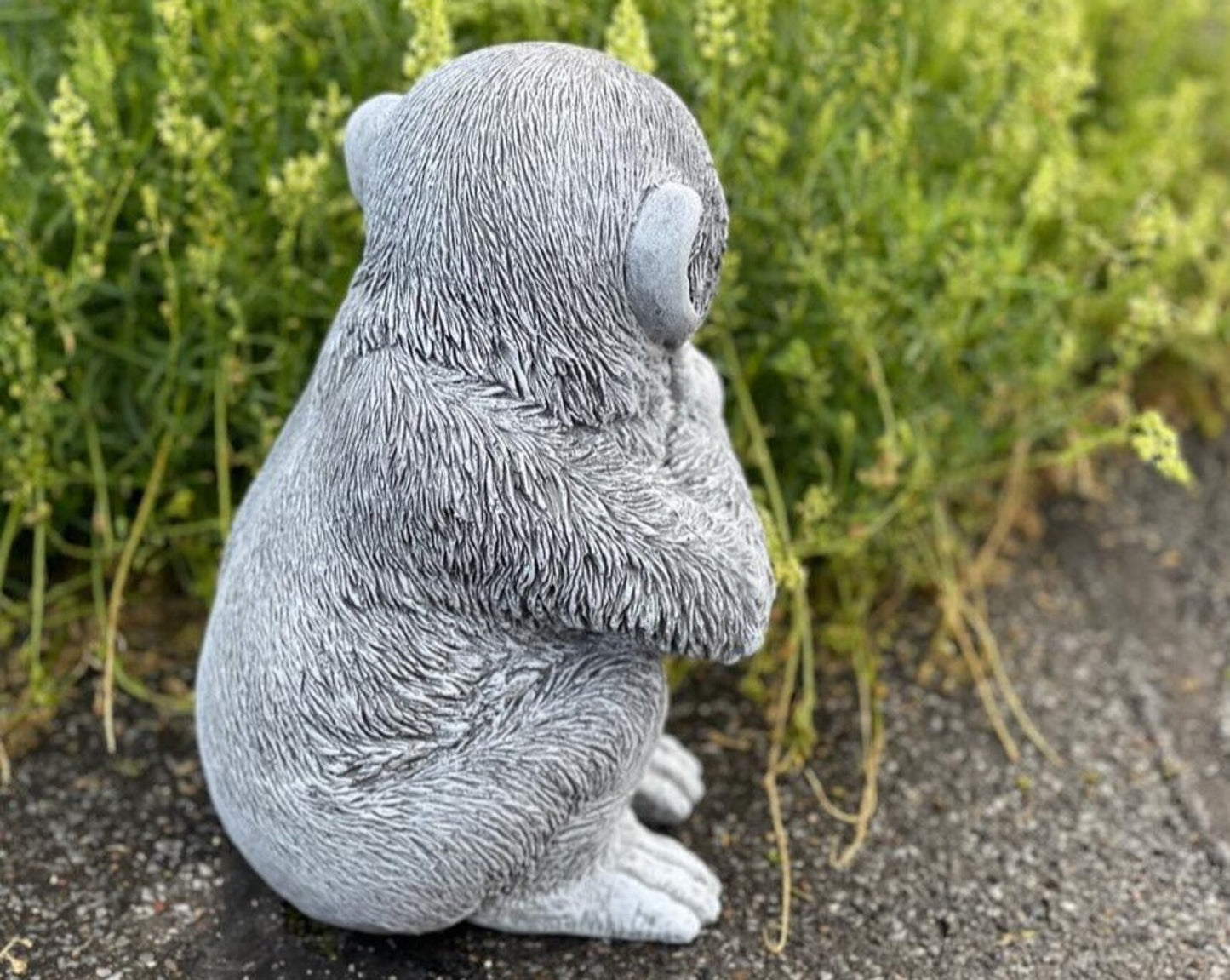 Statue de jardin singe