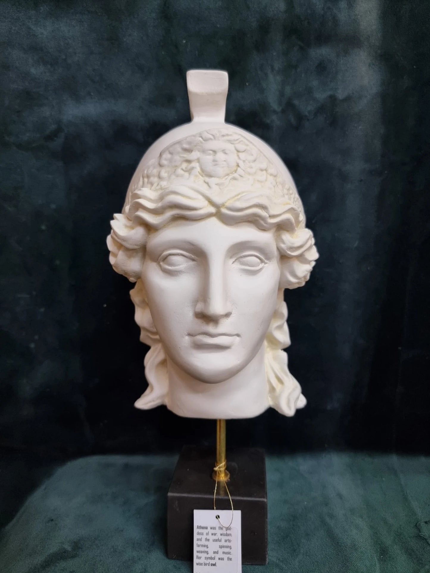 Statue visage Athéna
