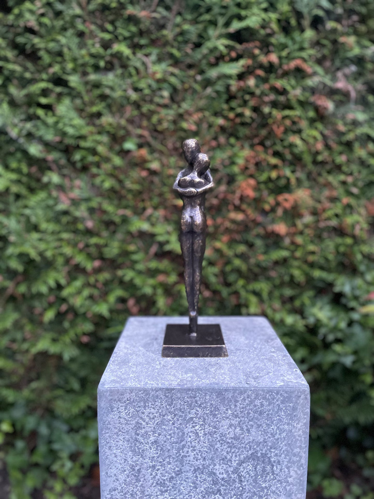 Statue de jardin couple amoureux