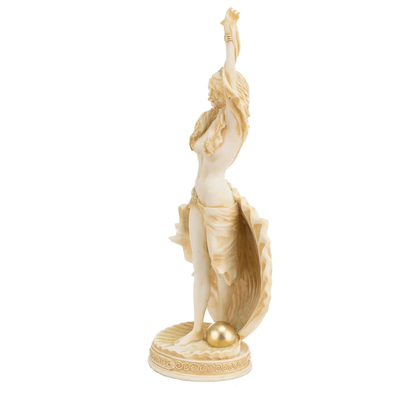 Statue Aphrodite dorée