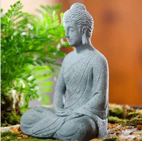 Statue Bouddha aquarium